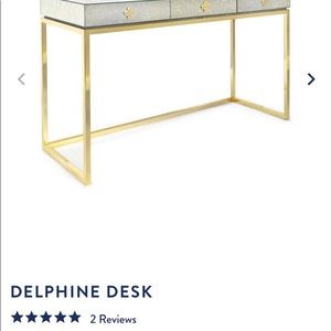 Beautiful luxurious desk by Jonathan Adler